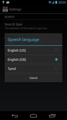 English Tamil Dictionary FREE android App screenshot 1